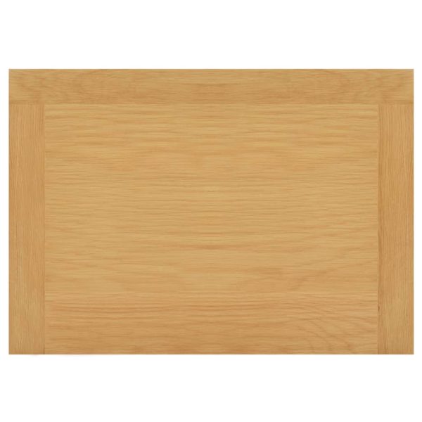 Kast 45X32X85 Cm Massief Eikenhout - Afbeelding 6