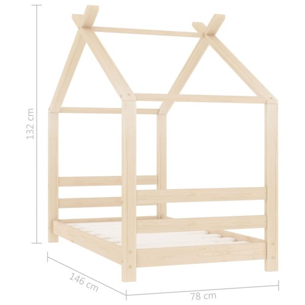 Kinderbedframe Massief Grenenhout - Afbeelding 7