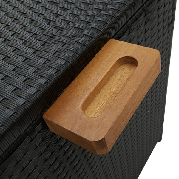 Tuinbox 120X65X61 Cm Poly Rattan - Afbeelding 7