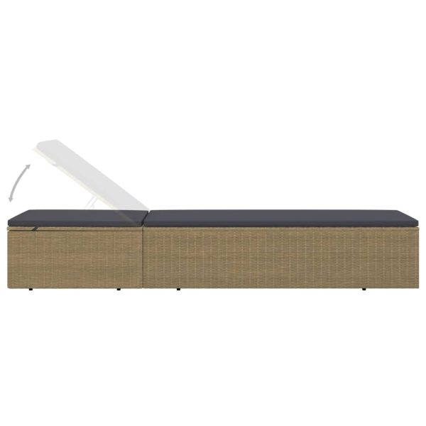 Ligbed Poly Rattan - Afbeelding 6