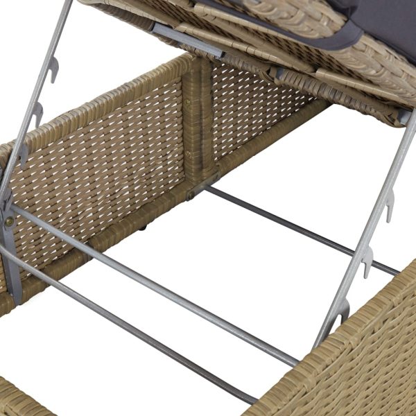 Ligbed Poly Rattan - Afbeelding 9