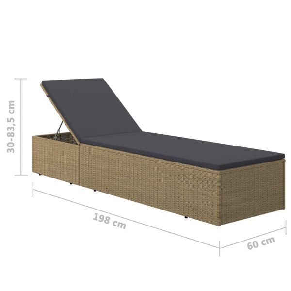 Ligbed Poly Rattan - Afbeelding 10