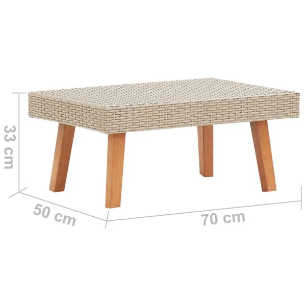 Tuintafel Poly Rattan - Afbeelding 5