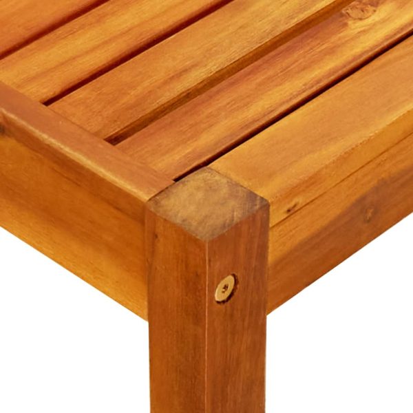 Tuintafel 85X57X29 Cm Massief Acaciahout - Afbeelding 4