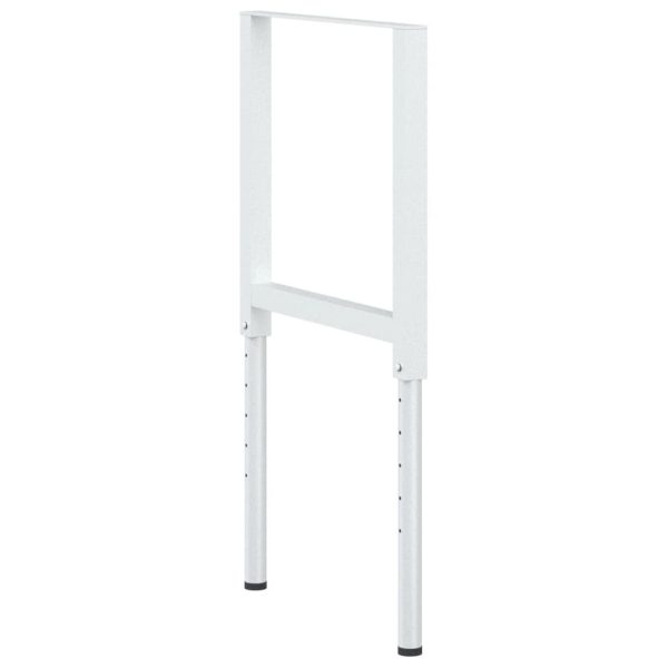 Werkbankframes Verstelbaar 55X(69-95,5) Cm Metaal Grijs - Afbeelding 4