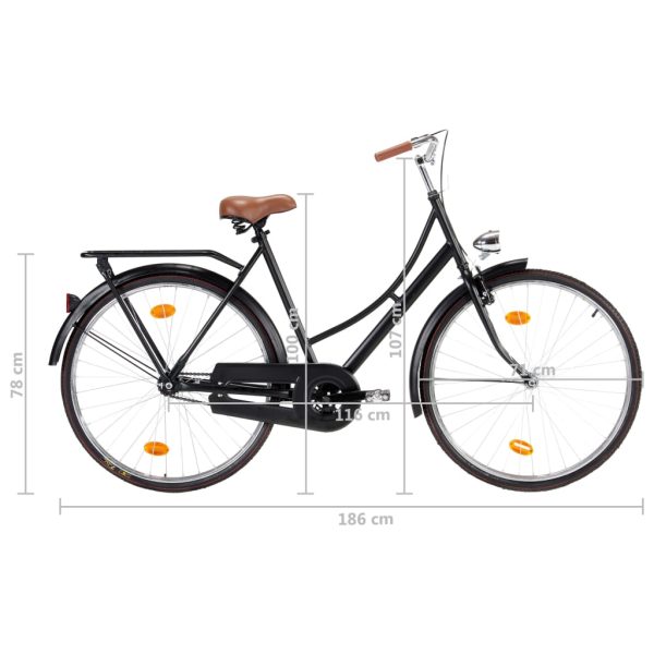 Omafiets 28 Inch 57 Cm Frame - Afbeelding 11