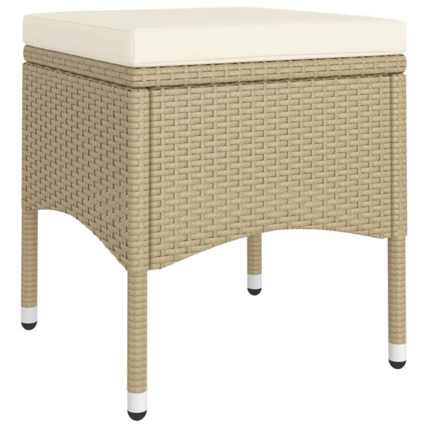 5-Delige Loungeset Poly Rattan - Afbeelding 6