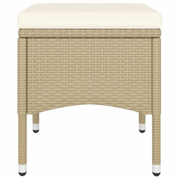 5-Delige Loungeset Poly Rattan - Afbeelding 7