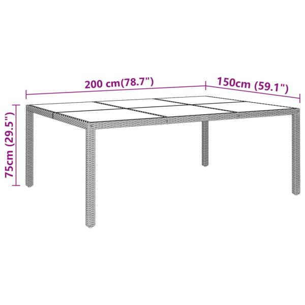 Tuinset Poly Rattan - Afbeelding 9