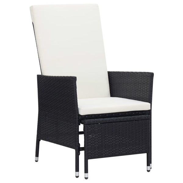 Loungeset Met Kussens Poly Rattan - Afbeelding 2