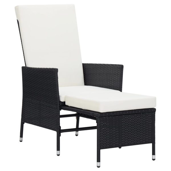 Loungeset Met Kussens Poly Rattan - Afbeelding 3