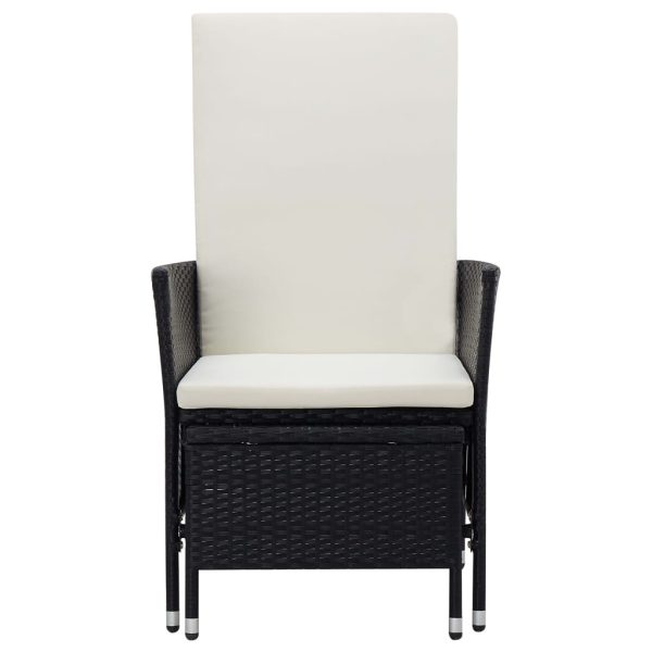 Loungeset Met Kussens Poly Rattan - Afbeelding 4