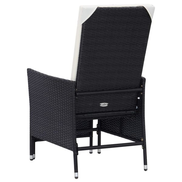 Loungeset Met Kussens Poly Rattan - Afbeelding 7