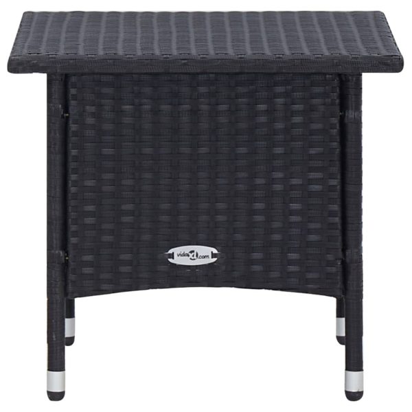 Loungeset Met Kussens Poly Rattan - Afbeelding 9