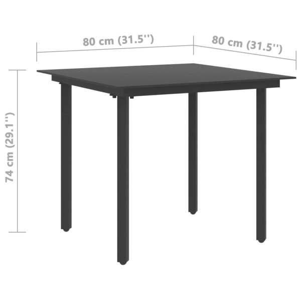 3-Delige Tuinset Pvc-Rattan - Afbeelding 9