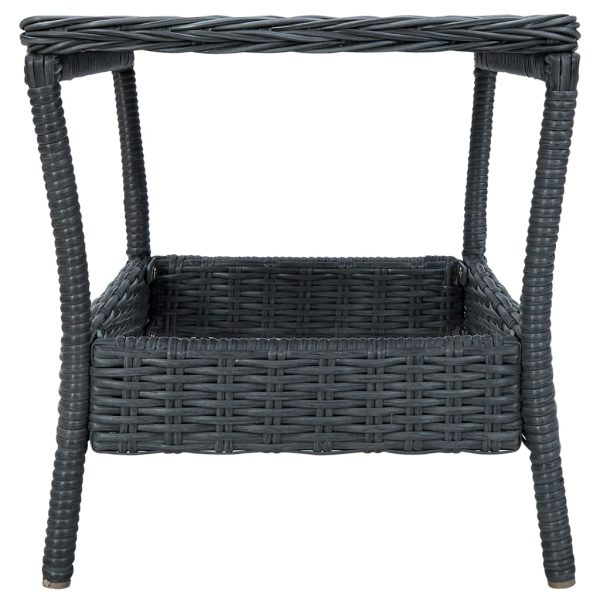 Loungeset Met Kussens Poly Rattan - Afbeelding 5