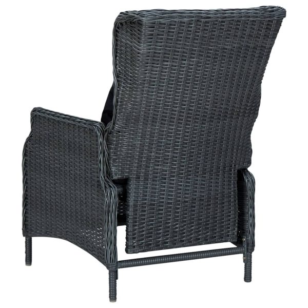 Loungeset Met Kussens Poly Rattan - Afbeelding 10