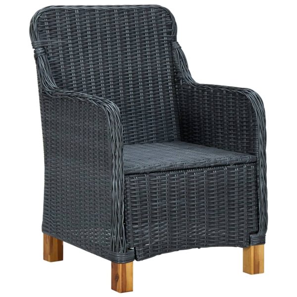 Loungeset Met Kussens Poly Rattan - Afbeelding 4