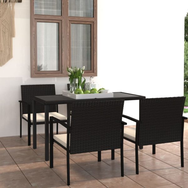 5-Delige Tuinset Poly Rattan