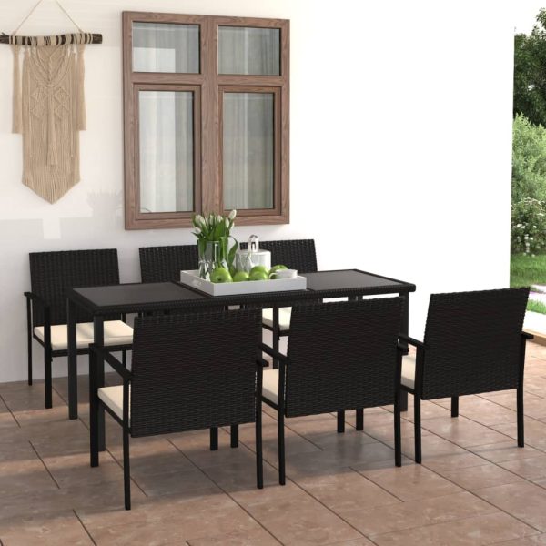 7-Delige Tuinset Poly Rattan