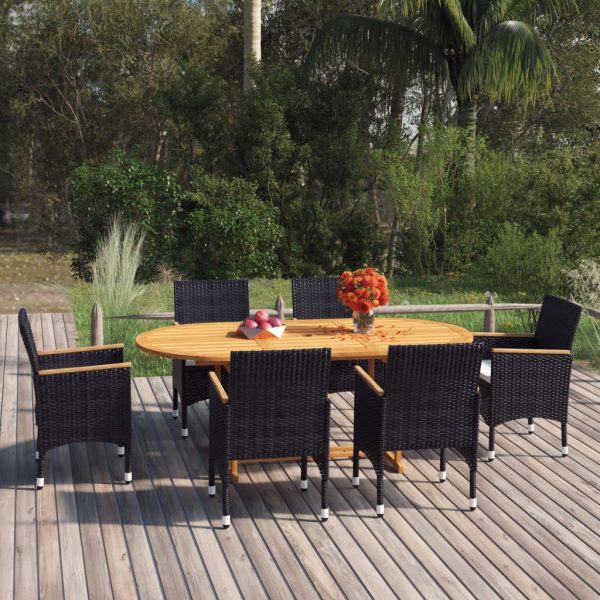 7-Delige Tuinset Poly Rattan