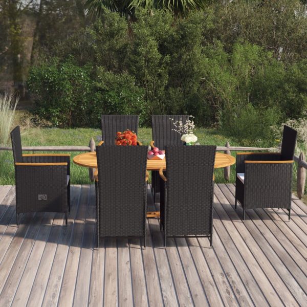 7-Delige Tuinset Poly Rattan