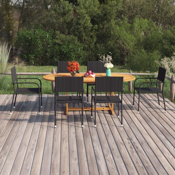 7-Delige Tuinset Poly Rattan