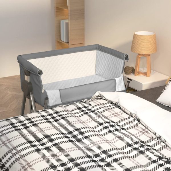 Babybed Met Matras Linnen - Afbeelding 12