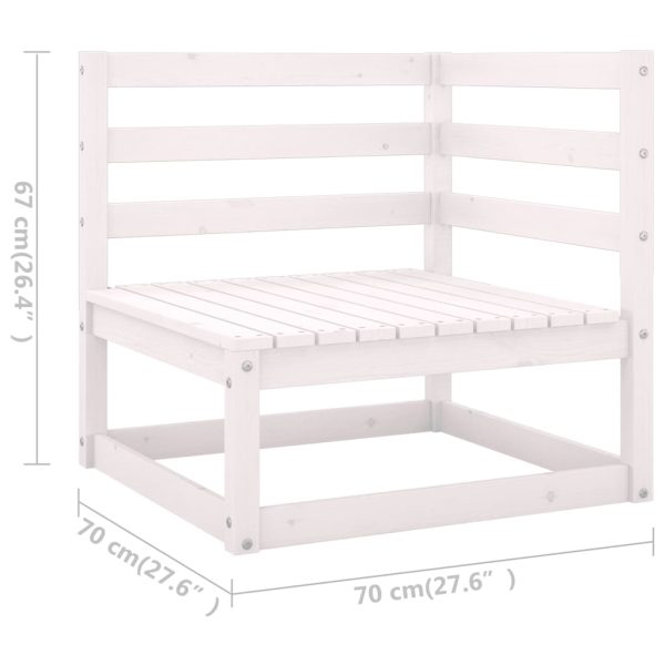 7-Delige Loungeset Massief Grenenhout - Afbeelding 10