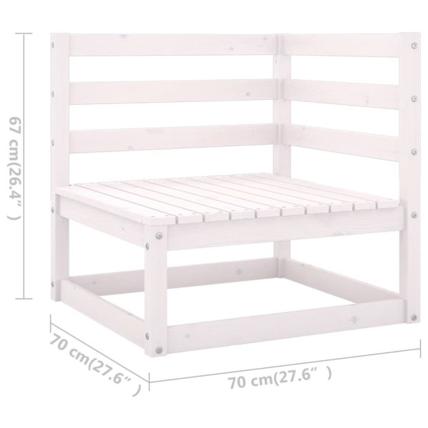 5-Delige Loungeset Massief Grenenhout - Afbeelding 10