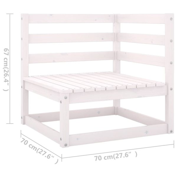 7-Delige Loungeset Massief Grenenhout - Afbeelding 8