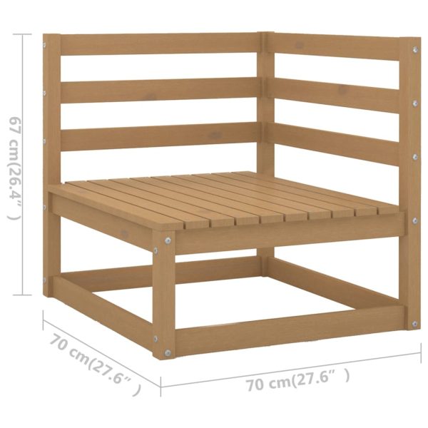 6-Delige Loungeset Massief Grenenhout - Afbeelding 11