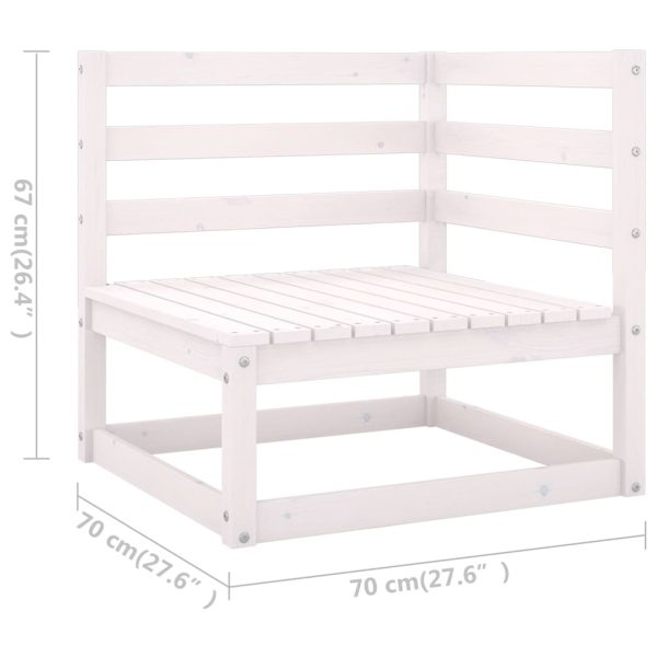 8-Delige Loungeset Met Kussens Massief Grenenhout - Afbeelding 8