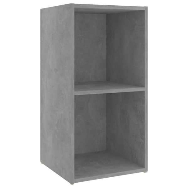 Tv-Meubelen 72X35X36,5 Cm Bewerkt Hout Betongrijs - Afbeelding 6