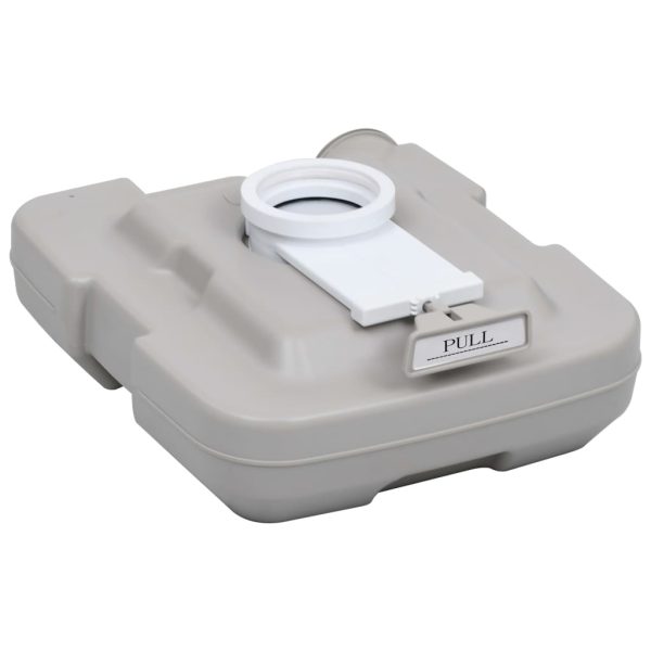 Kampeertoilet Met Tent Draagbaar 10 + 10 L - Afbeelding 12