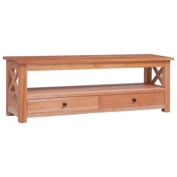 Tv-Meubel 120X30X40 Cm Massief Mahoniehout - Afbeelding 10