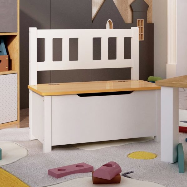 Kinderopbergbankje 60X30X55 Cm Mdf - Afbeelding 8