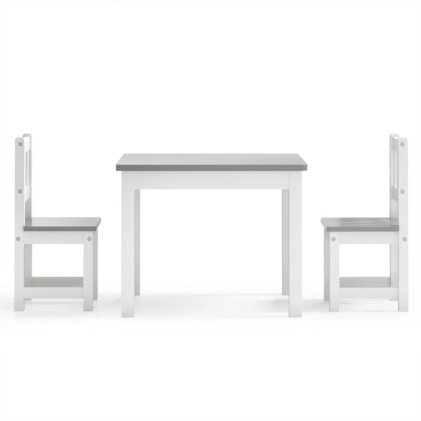 3-Delige Kindertafel- En Stoelenset Mdf - Afbeelding 3