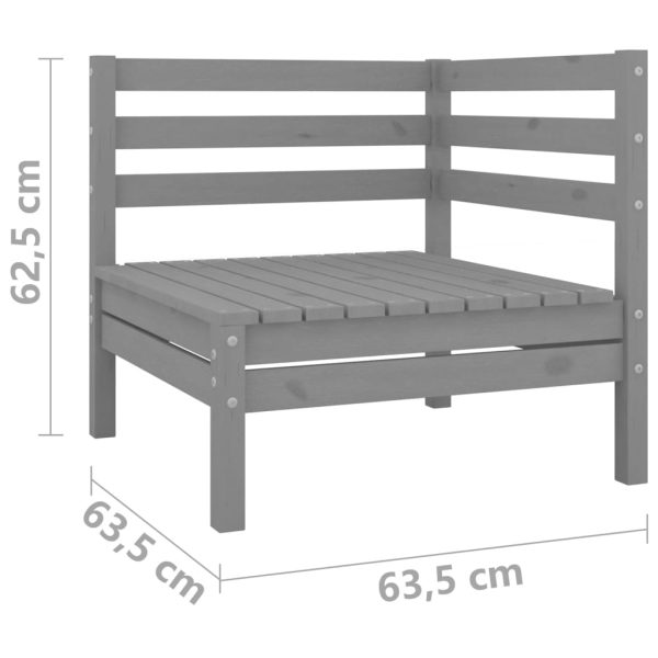 3-Delige Loungeset Massief Grenenhout - Afbeelding 12