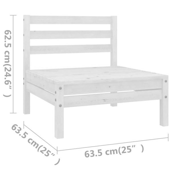 5-Delige Loungeset Massief Grenenhout - Afbeelding 11