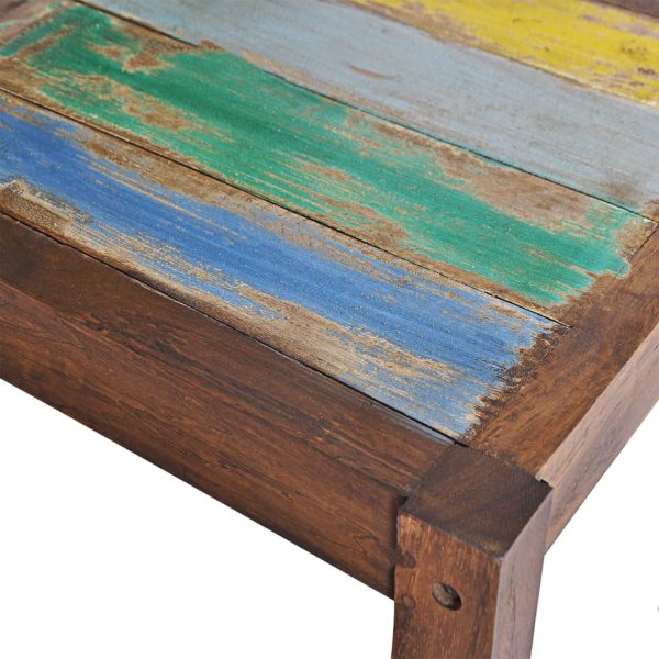 Eetkamerstoelen Massief Gerecycled Hout - Afbeelding 7