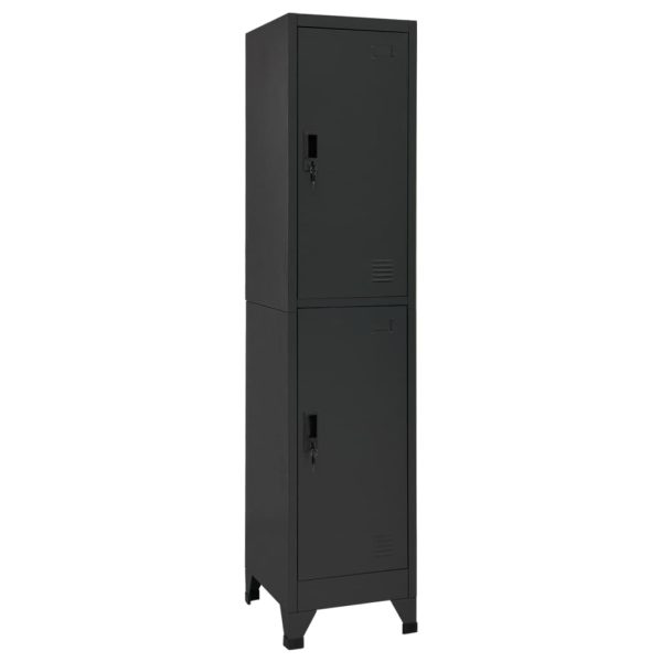 Lockerkast Met 2 Vakken 38X45X180 Cm - Afbeelding 12