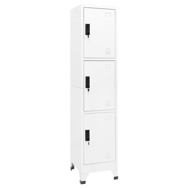 Lockerkast Met 3 Vakken 38X45X180 Cm - Afbeelding 10