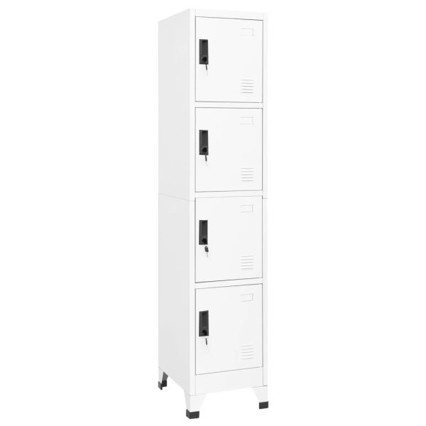 Lockerkast Met 4 Vakken 38X45X180 Cm - Afbeelding 10