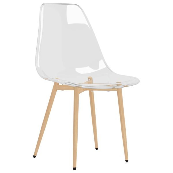 Eetkamerstoelen Pet Transparant - Afbeelding 3