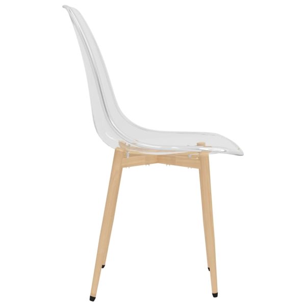 Eetkamerstoelen Pet Transparant - Afbeelding 5