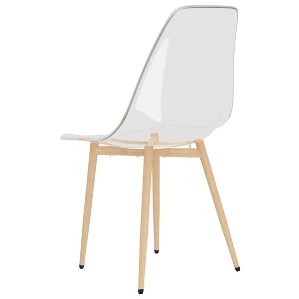 Eetkamerstoelen Pet Transparant - Afbeelding 6