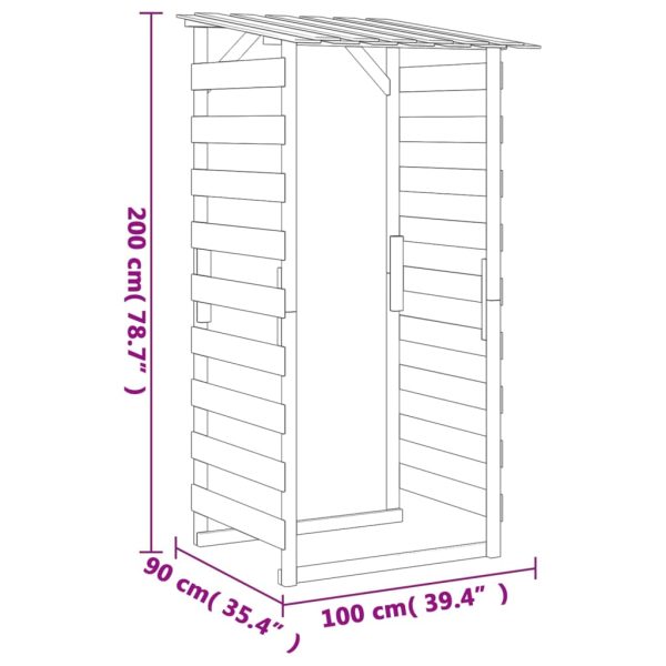 Pergola's Met Dak Geïmpregneerd Grenenhout - Afbeelding 8