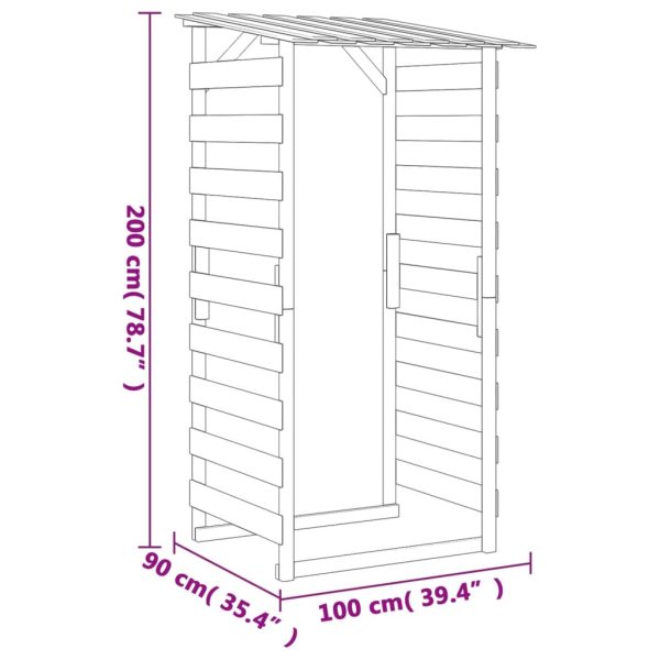 Pergola's Met Dak Geïmpregneerd Grenenhout - Afbeelding 8