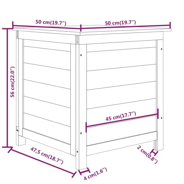 Kussenbox Massief Vurenhout - Afbeelding 7